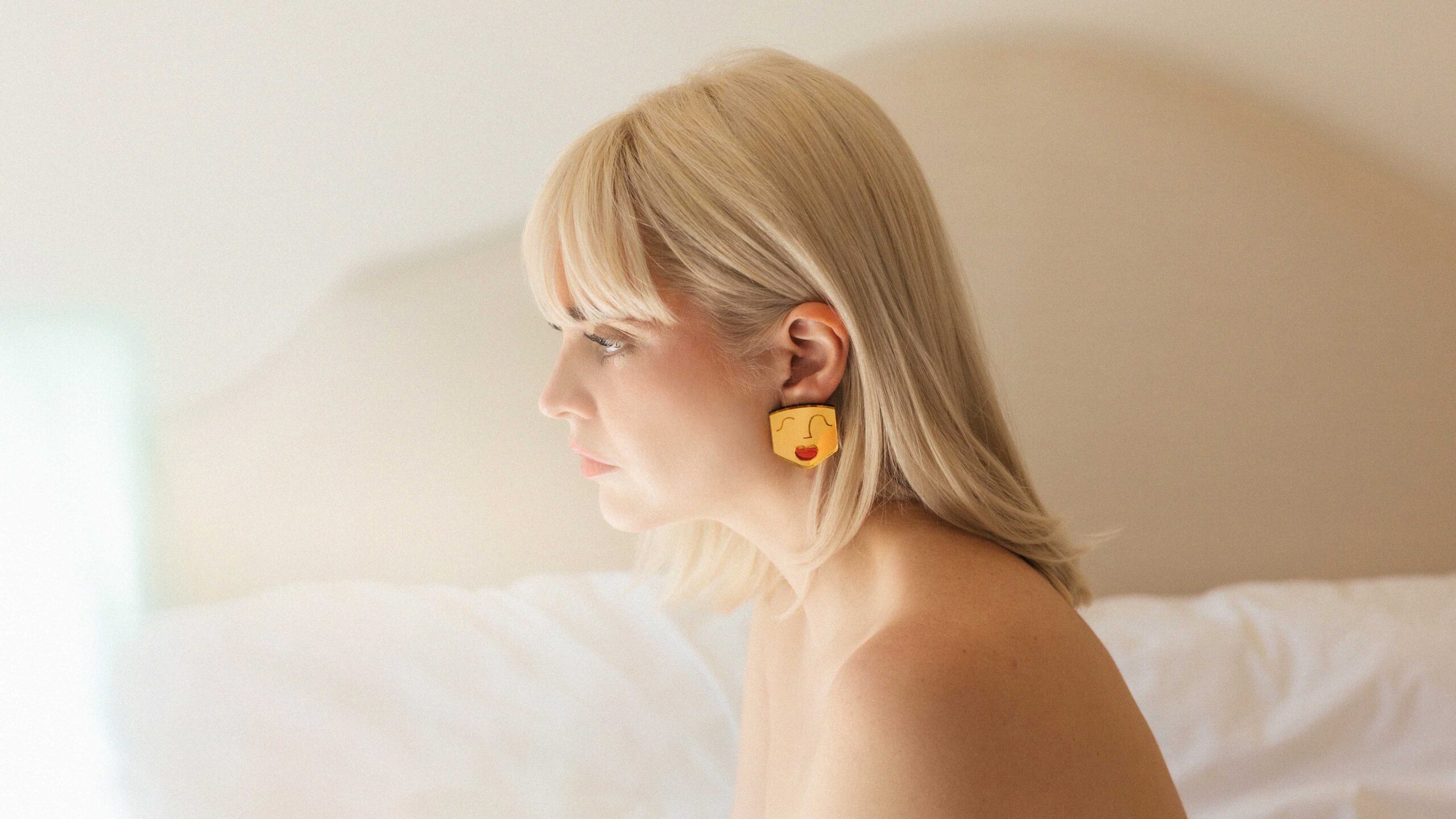 pendientes máscara carrusel kunst
